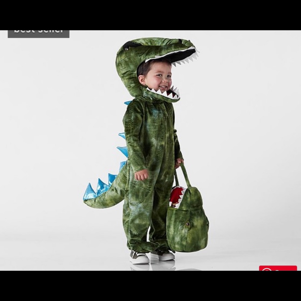 Pottery Barn Kids Toddler T-Rex Halloween Costume
